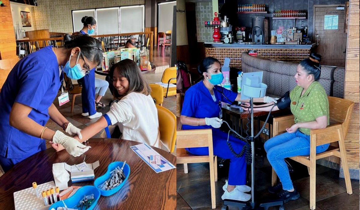 Oryx Group for Food Services Organizes Employee Health Check Up Initiative for Sports Day